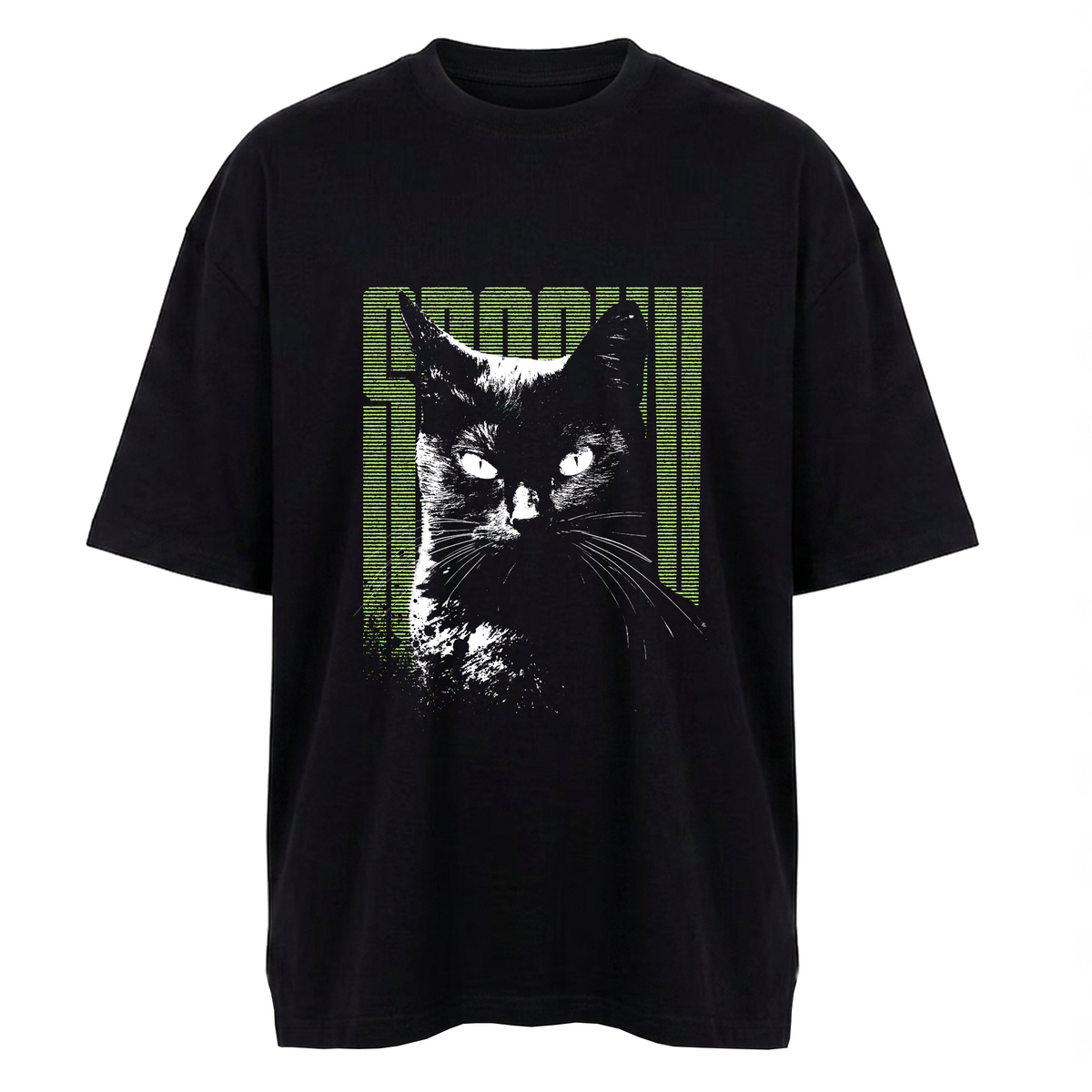 Oversized - Spooky Cat