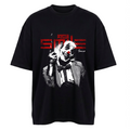 Camiseta Oversized Preta – Just Smile