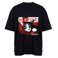 Camiseta Oversized Preta - Le Chat