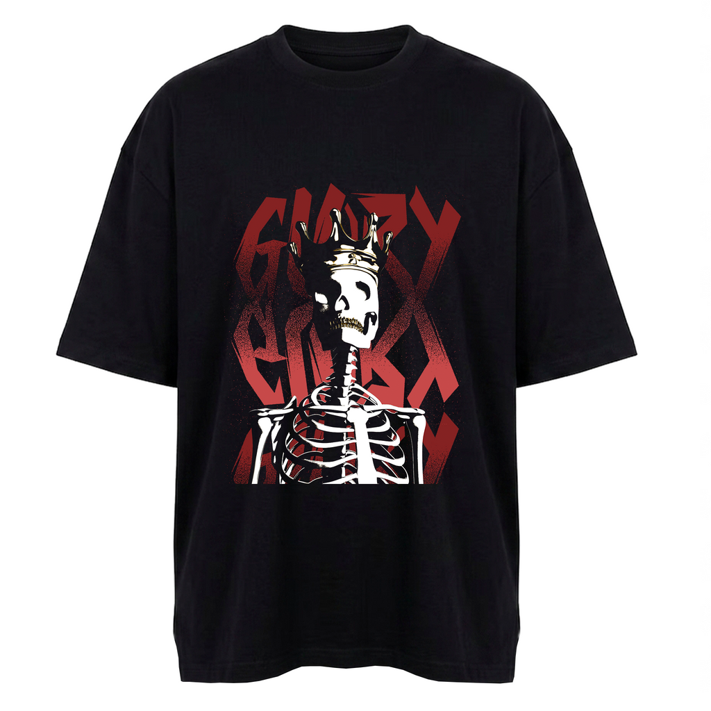 Camiseta Oversized - Skeleton Glory