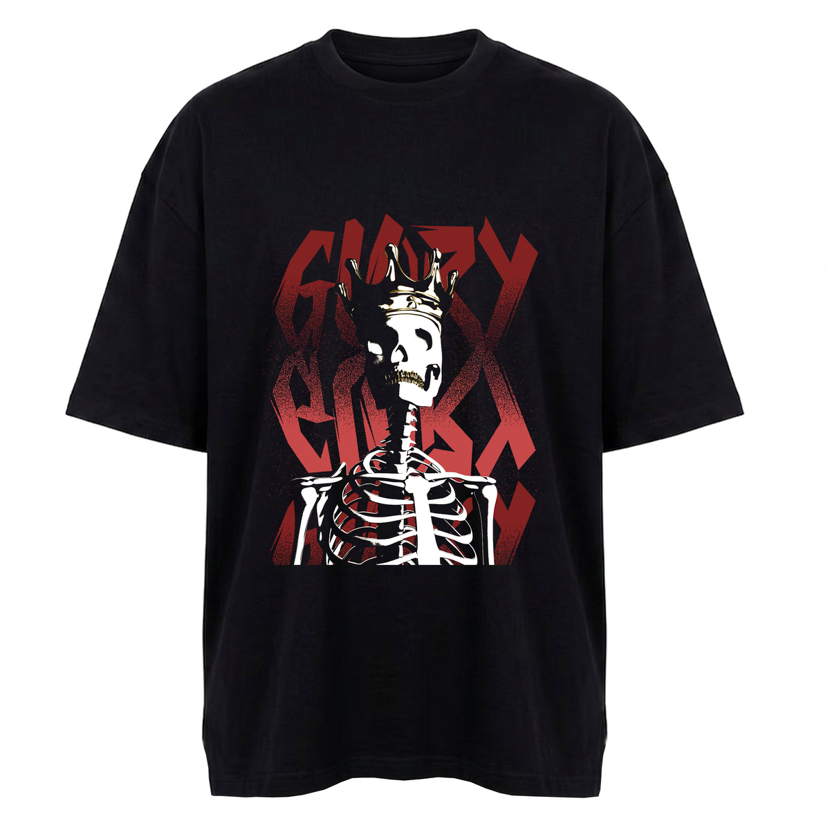Camiseta Oversized - Skeleton Glory