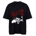 Camiseta Oversized Preta - Dangerous Mind