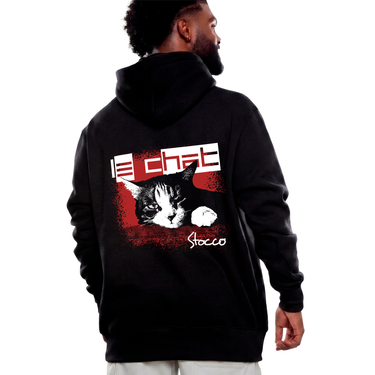 Moletom Canguru - Le Chat