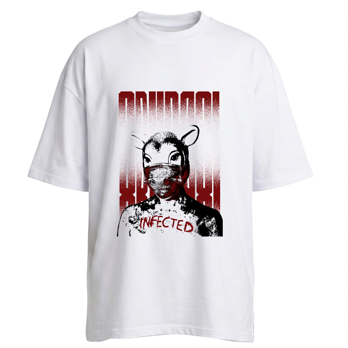 Camiseta Oversized - Infected Sheep