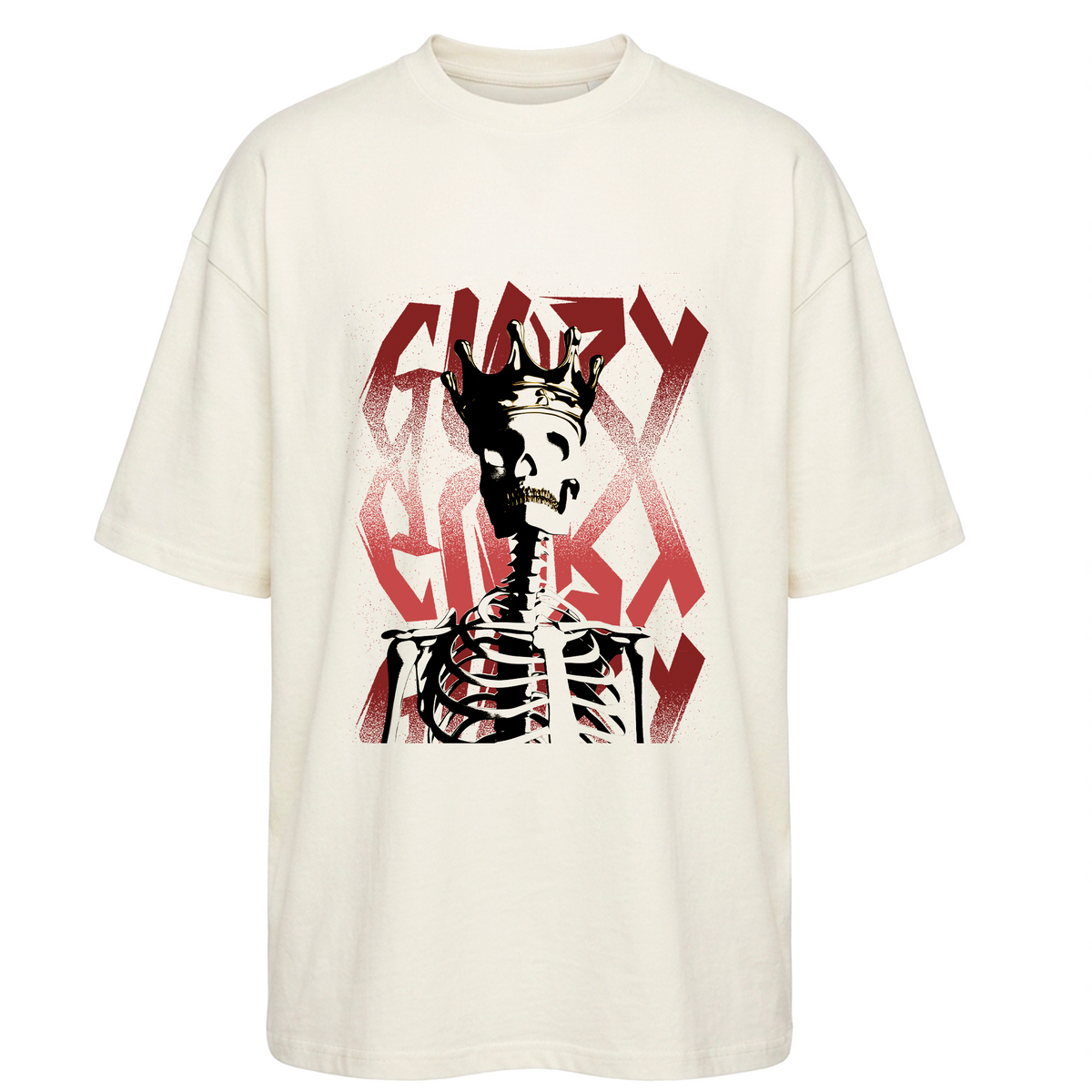 Camiseta Oversized - Skeleton Glory